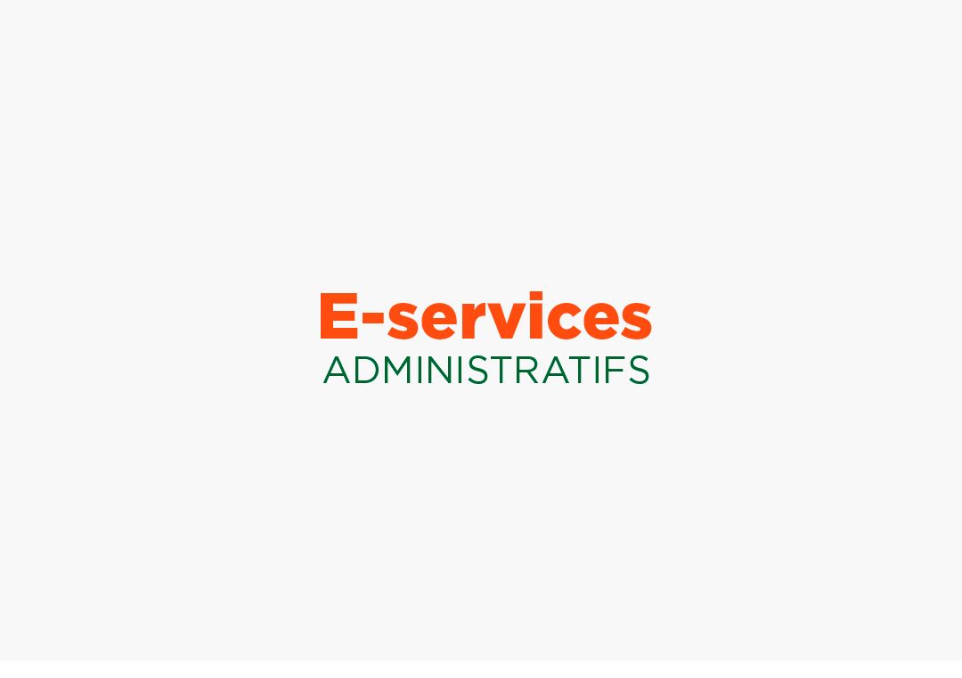 E-services administratifs